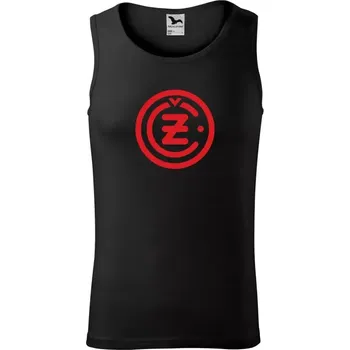 Pánské tílko Tílko ČZ Čezeta 4TI - černá / XXL / červená
