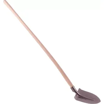 Vidle MasiPro Lopata srdcovka 1 kg s násadou, lakovaná