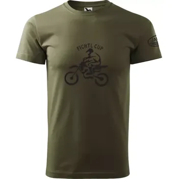 Pánské tričko Tričko fichtlcup 12T - khaki / 3XL