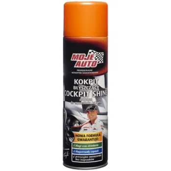 Cockpit spray MOJE AUTO Black - lesklý, 500ml