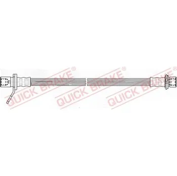 Brzdový systém Brzdová hadice QUICK BRAKE 27.092