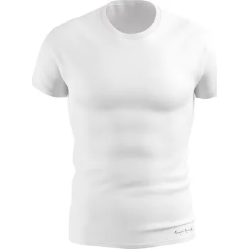 Pánské tričko Pánské funkční triko SLIM krátký rukáv bílá Bamboo Ultra CLASSIC - Bílá / L