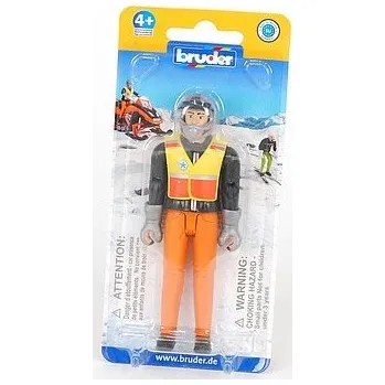 Figurka Bruder BWORLD Figurka řidiče sněžného skútru - náhradní díl