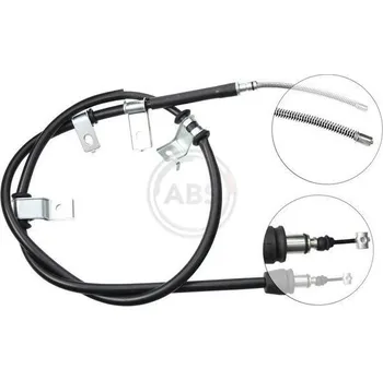 Lanko parkovací brzdy Tažné lanko, parkovací brzda A.B.S. K19078