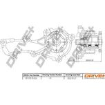 Vodní čerpadlo, chlazení motoru Dr!ve+ DP2310.10.026