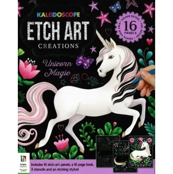 Kaleidoscope Etch Art Creations: Unicorn Magic - Dunstan Baby PTY Ltd.