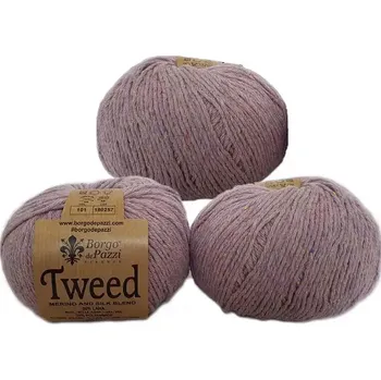 Příze Borgo de Pazzi Tweed 101 (Příze Tweed 101)