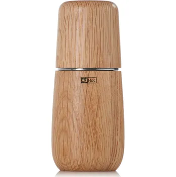 Kempingové nádobí AdHoc Mlýnek na pepř nebo sůl Yono dubové dřevo přírodní