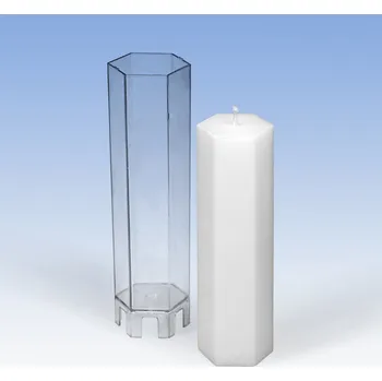Výroba svíčky 143- Polykarbonátová forma Šestihran