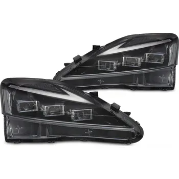 Přední světlomet TUNING-TEC Přední světla Lexus IS 06-13 černá FULL LED I