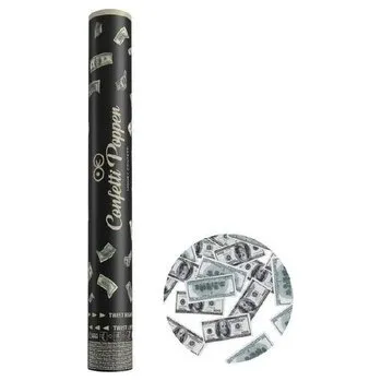 Vystřelovací konfety peníze 100 dolarové bankovky 40cm - Party Pal
