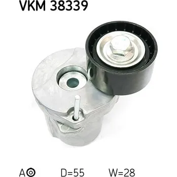 Napínák, žebrovaný klínový řemen SKF VKM 38339