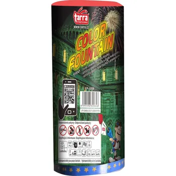 Zábavní pyrotechnika BATERIE FONTÁN - COLOR FOUNTAIN 3 RÁNY 9/1