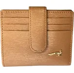 Marta Ponti dámská kožená kartová peněženka hnědá B44P020 Camel