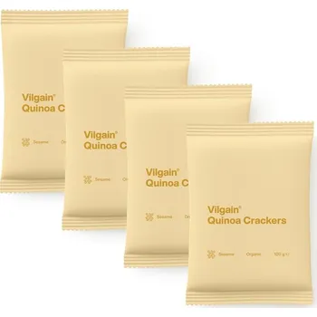 Vilgain Quinoa krekry BIO – 4× sezam 100 g