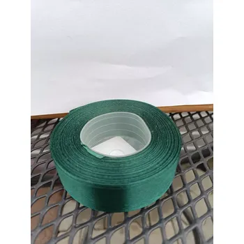 Stuha Dekorační stuha saténová - smaragdová 25mm x 35m