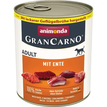 Pro psa Animonda GranCarno Adult kachní maso 6x800g