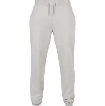 Build Your Brand Pánské tepláky BY014 Light Asphalt XS