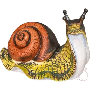Zahradní dekorace Šnek Tom keramický