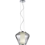 Redo 01-1140 - Lustr na lanku FUSION 1xE27/42W/230V pr. 38 cm šedá