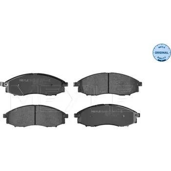 Brzdový systém Sada brzdových destiček, kotoučová brzda MEYLE 025 239 7017/W
