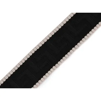 Popruh šíře 50 mm Varianta: 2 černá béžová