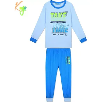 Chlapecké pyžamo Kugo MP1341 vel. 140 sv. modré