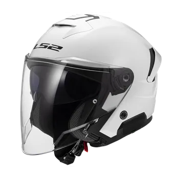 Motodoplněk LS2 OF618 VERSO II SOLID WHITE