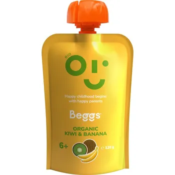 Sušené ovoce Beggs BIO Kiwi a banán - 120 g