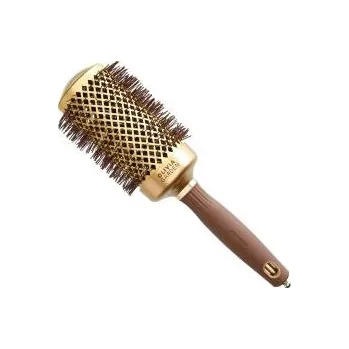 kartáč na vlasy Kartáč Olivia Garden Expert Shine Gold&Brown 55 mm