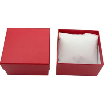 Dárková krabička Mareb Dárková krabička na šperky s polštářkem 9 x 9 x 5.5 cm - červená