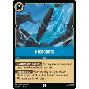 Sběratelská karetní hra Microbots 167/204 - Azurite Sea Typ karty: Non-Holo