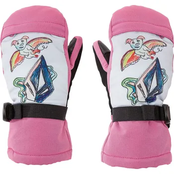 Rukavice na snowboard Volcom Day Saver Youth Mitt blurred violet JR L 2025 - Odesíláme do 24 hodin
