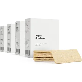 Vilgain Protein Crispbread BIO – 4x original 100 g (2 x 50 g)