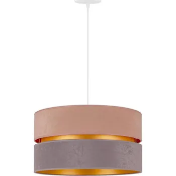 Duolla - Lustr na lanku DUO 1xE27/15W/230V pr. 40 cm béžovošedá