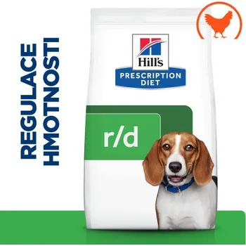 Krmivo pro psa Hill's PD Dog R/D Weight Reduction Chicken 4kg + CashBack 29 Kč