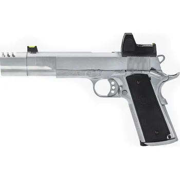 Airsoftová zbraň Vorsk Airsoftová pistole VP-X s kolimátorem, GBB - stříbná