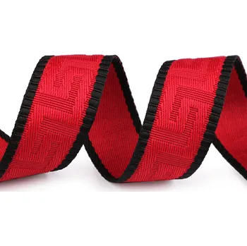 Popruh šíře 38 mm Varianta: 1 červená černá
