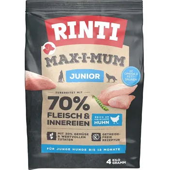 Krmivo pro psa Rinti Max-i-Mum Junior kuřecí maso 4 kg