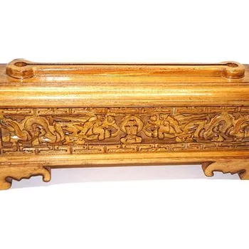 Čajovna Stojánek - dřevo truhlička přírodní /draci