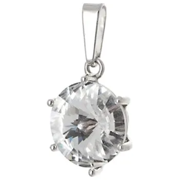 Přívěsek Stříbrný přívěšek se zirkonem STRZ0354F