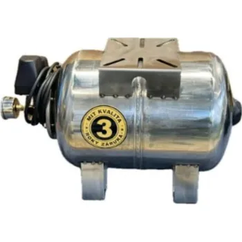 Příslušenství k čerpadlu EKIN ENDUSTRIYEL Domácí vodárna DV2 INOX - vodárenský set bez čerpadla s nerezovou nádobou 24l 303047INOX