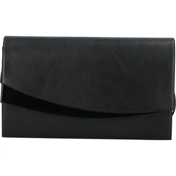 Kabelka Jednoduché psaníčko s atypickou klopou Julika, černá