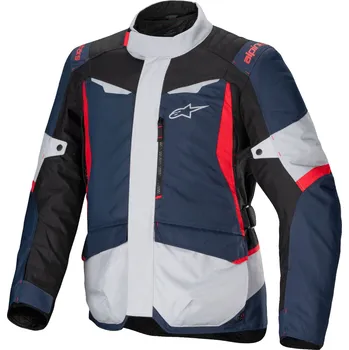 Sportovní oblečení Bunda na motorku Alpinestars ST-1 Waterproof tmavě modro-černo-červená