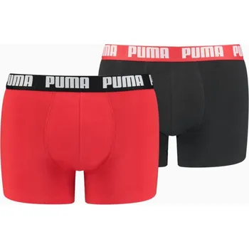 Boxerky PUMA - PÁNSKÉ BOXERKY 2PACK ČERVENÉ 906823-09M