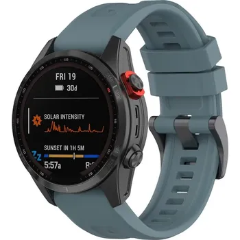 Řemínek na hodinky Jednobarevný Garmin QuickFit řemínek 26mm - Cyan GRM-GS04-03