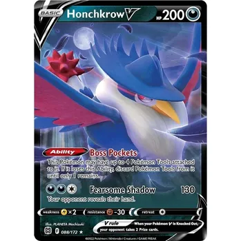 Karetní hra Honchkrow V - 88/172 - Brilliant Stars