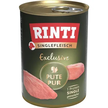 Krmivo pro psa Rinti Singlefleisch čisté krůtí maso 24x400g