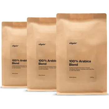Káva Vilgain 100% Arabica Blend – 3x&nbsp;1&nbsp;000&nbsp;g - Doprava ZDARMA