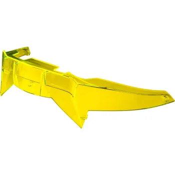 Helma na motorku Aerodynamický stabilizátor pro přilby aero, cassida - čr (žlutý fluo probarvený polykarbonát plast)